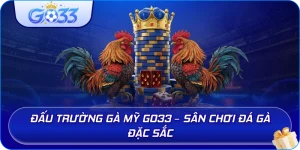 Đấu Trường Gà Mỹ GO33 – Sân chơi đá gà đặc sắc